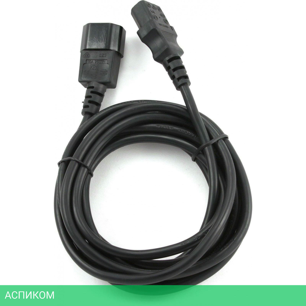 Кабель питания компьютер-монитор Cablexpert PC-189-VDE-3M