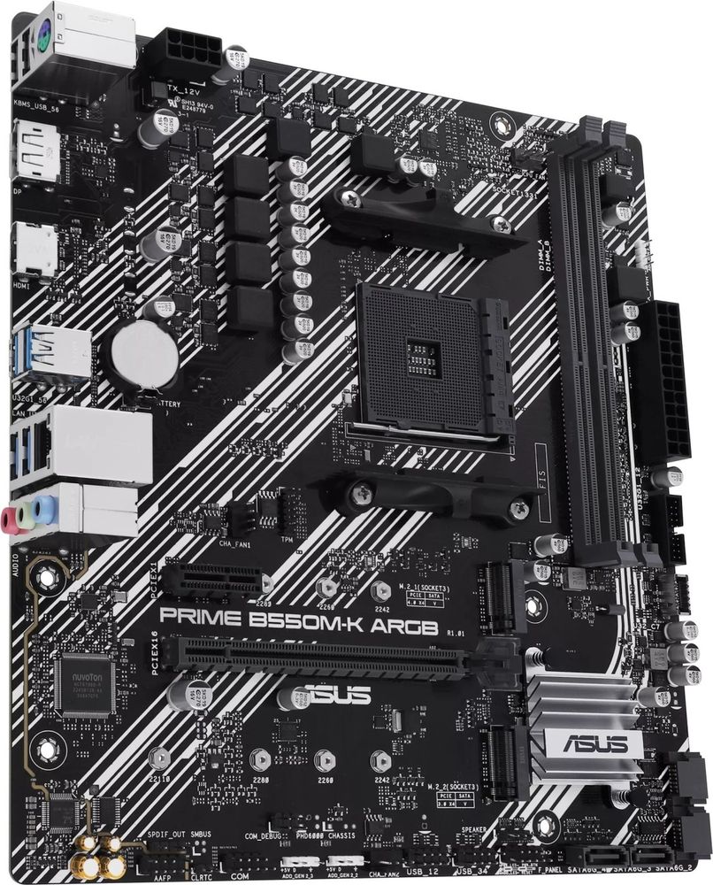 Материнская плата ASUS PRIME B550M-K ARGB