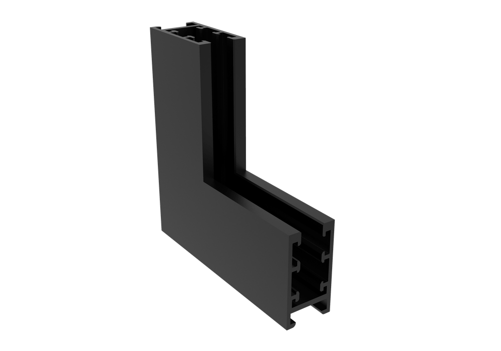 Внутренний соединитель для магнитного накладного шинопровода угловой Crystal Lux CLT 0.216 02 BL