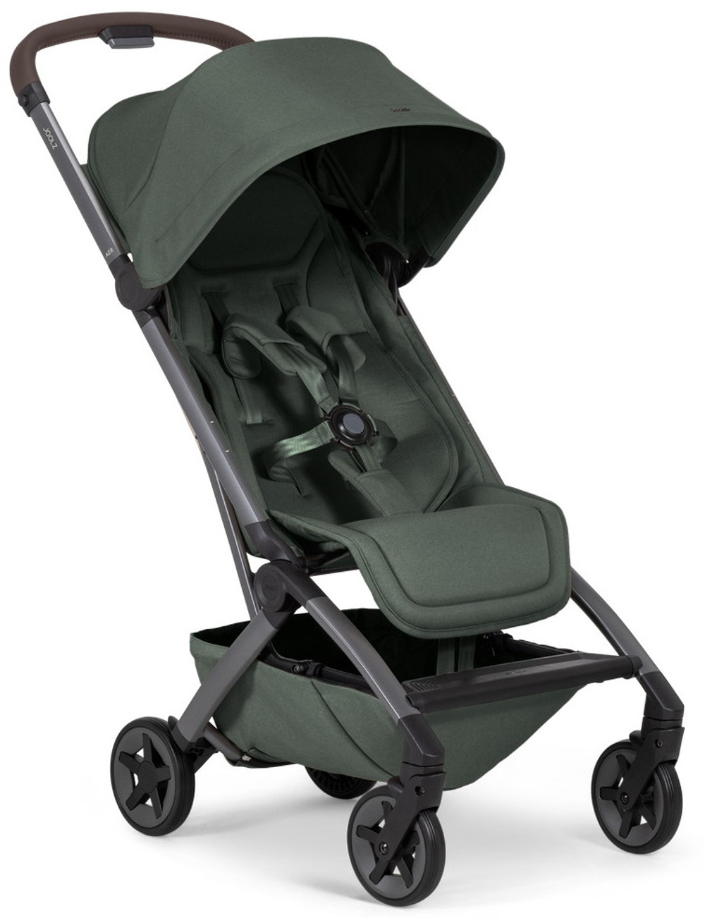 Детская прогулочная коляска Joolz Aer 2 с реверсивным блоком Forest Green