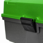 Ящик рыболовный для хранения снастей двухполочный синий