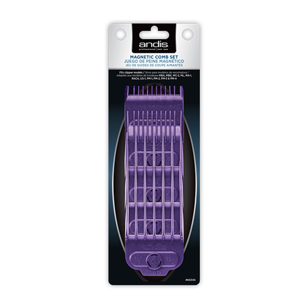 Комплект универсальных насадок Andis из 5шт на магнитах арт.66345