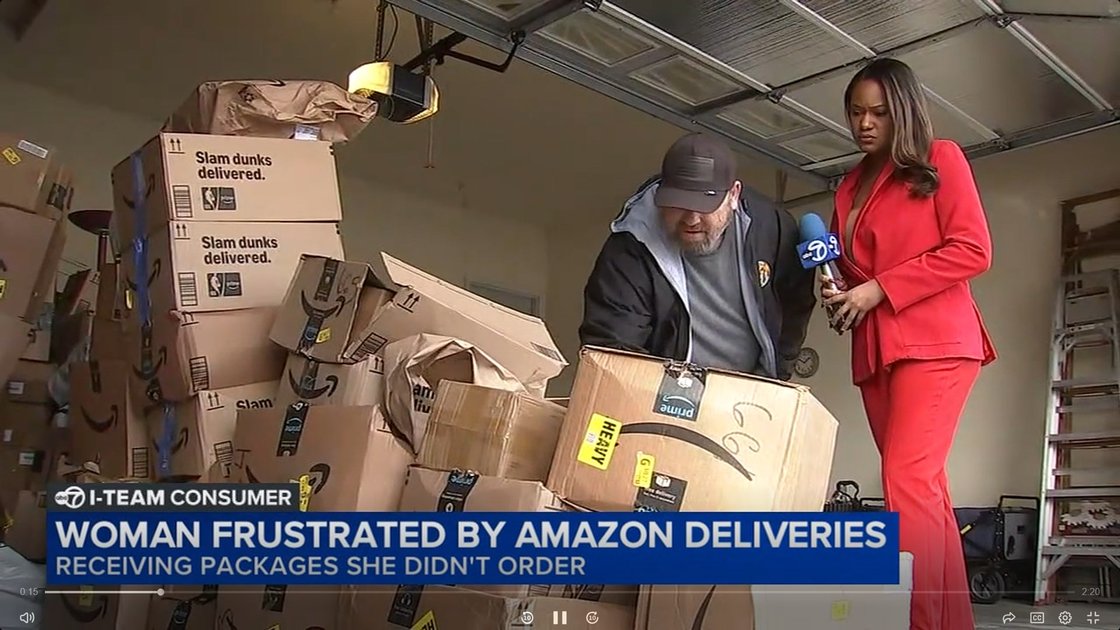 Таинственные поставки Amazon завалили дом пенсионерки