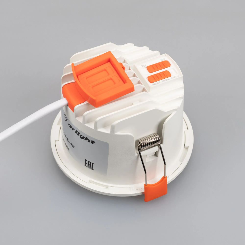 Светильник MS-ALORA-BUILT-R106-9W Day4000-MIX (WH, 40 deg, TRIAC) (Arlight, IP54 Пластик, 3 года) 048079
