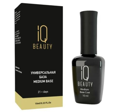 IQ BEAUTY Универсальное базовое покрытие MEDIUM BASE 10 мл