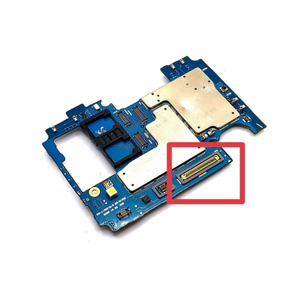 Samsung Galaxy A12 (SM-A125F)
/ A12s (SM-A127F)
-FPC коннектор дисплея (на плату)