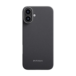 Чехол Pitaka Ultra-Slim Case для iPhone 16, Черный (KI1601A)