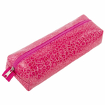 Пенал-косметичка BRAUBERG "крокодиловая кожа" 20х6х4 см "Ultra pink" (3 штуки в упаковке)
