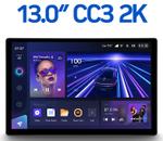 Магнитола для Ford Ranger 2, Mazda BT-50 2007-2011 (рамка серебро) - Teyes CC3-2K монитор 13", QLED+2K, Android 10, Быстрая, 4G SIM-слот, CarPlay