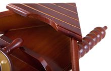 Часы настенные "Избушка" 33 см x 66 см, деревянные