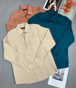 Льняная рубашка Kiton