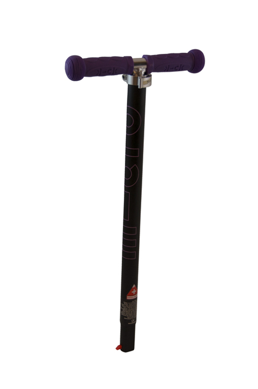 Т-ручка MAXI сиреневый черная стойка