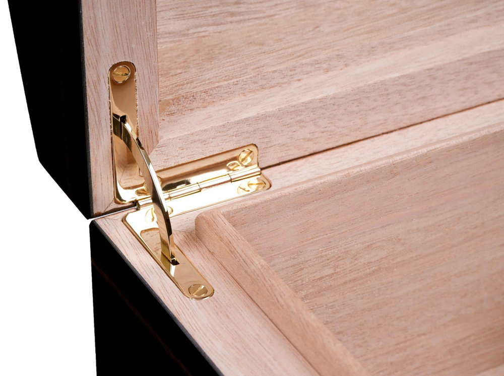 Хьюмидор Gentili Dome Top на 60 сигар, Эбеновое дерево