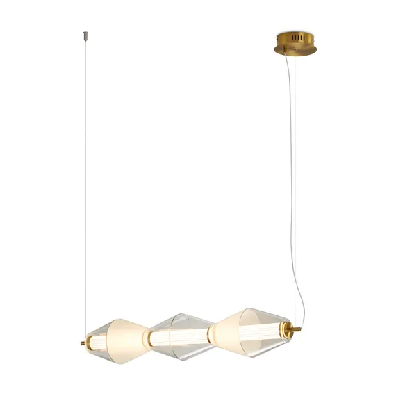 Подвесной светильник Слива / Plum Freya fr6137pl-l21bt