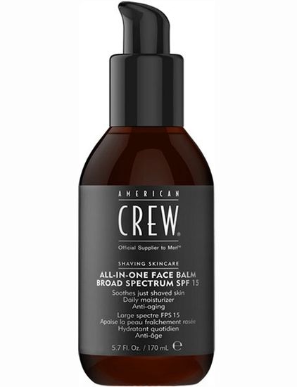 Увлажняющий бальзам для лица American Crew, ssc all in one face balm, 170мл