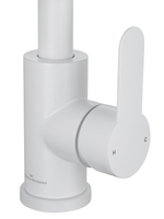 Смеситель для кухни WONZON & WOGHAND, Белый матовый (WW-AE4554-MW)