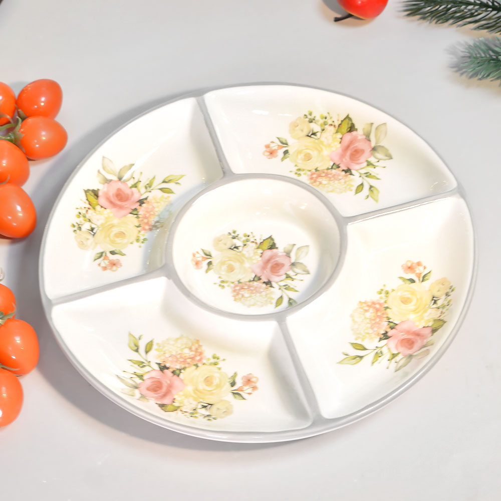 Менажница 5-ти секционная 26см "Белла Анна" Prima Collection