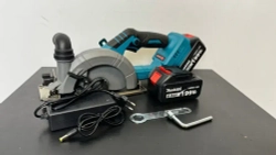 Циркулярная пила Makita 21В + 2АКБ + Сумка для хранения, пила торцовочна