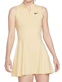 Теннисное платье Nike Court Dri-Fit Victory Tennis Dress W - pale vanilla/black