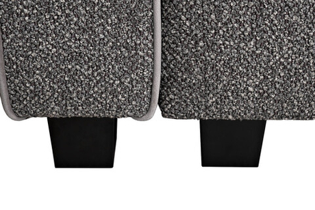 Диван трехместный Garda Decor Marco Flona серый механизм пума