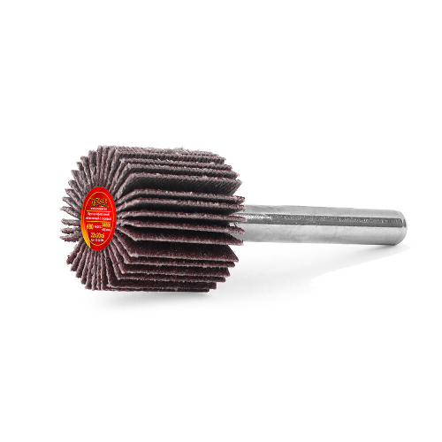 Круг MESSER шлифовальный лепестковый с оправкой (на шпильке) 22х20х6 #80