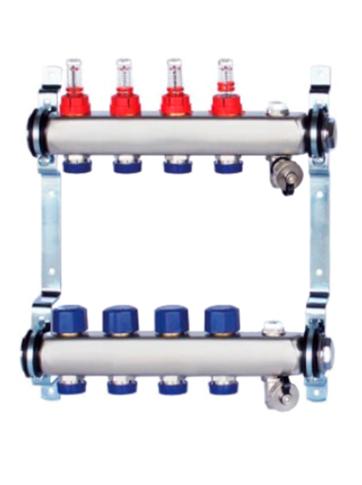 Гребенка водяного теплого пола TECLine MC0304