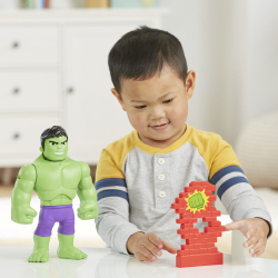 Hasbro F5067 — Фигурка «Халк» Power Smash 25 см Спайди и его удивительные друзья F5067 — фото 11