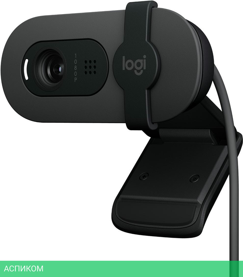 Веб-камера Logitech Brio 100 Full HD Grapfhite (960-001585)