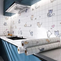 Обои для кухонного стола: маслостойкие к загрязнению, высокотемпературные, влагонепроницаемые, плесеноустойчивые 0,6 х 3 м