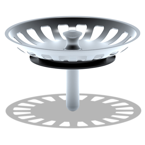 Решетка для выпуска 3 1/2" М305 АНИ пласт (глубина 40 мм)