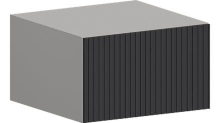 Кухня Модуль ШВГ 610 Белый / Лайт Грей