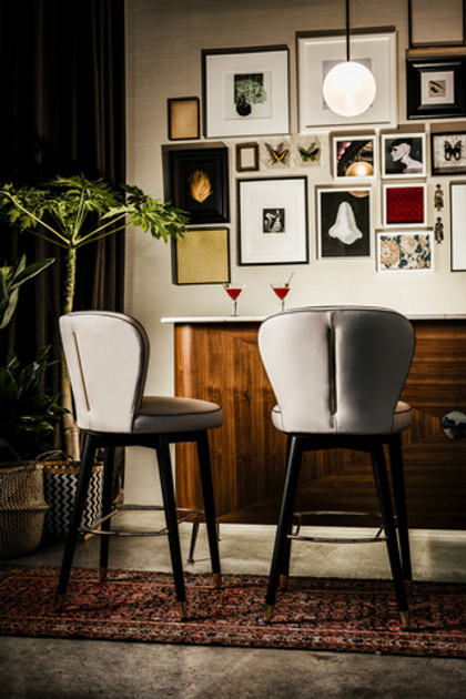 Стул барный Black Tie Olivia (L53 x D60 x H97 см)