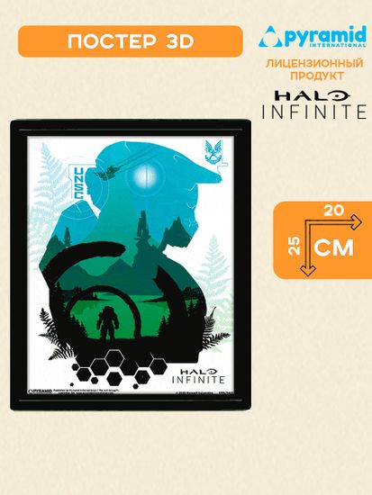 Постер 3D Halo Infinite (Lakeside) EPPL71423