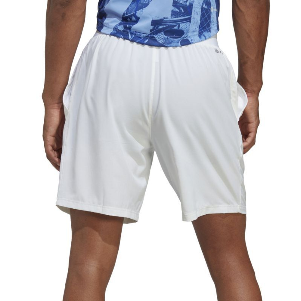 White stretchy shorts shop