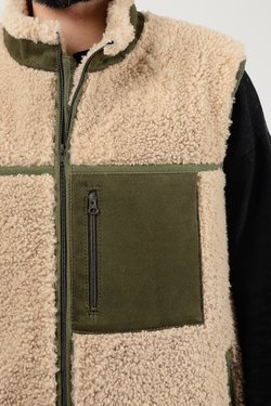 Жилет мужской из овчины