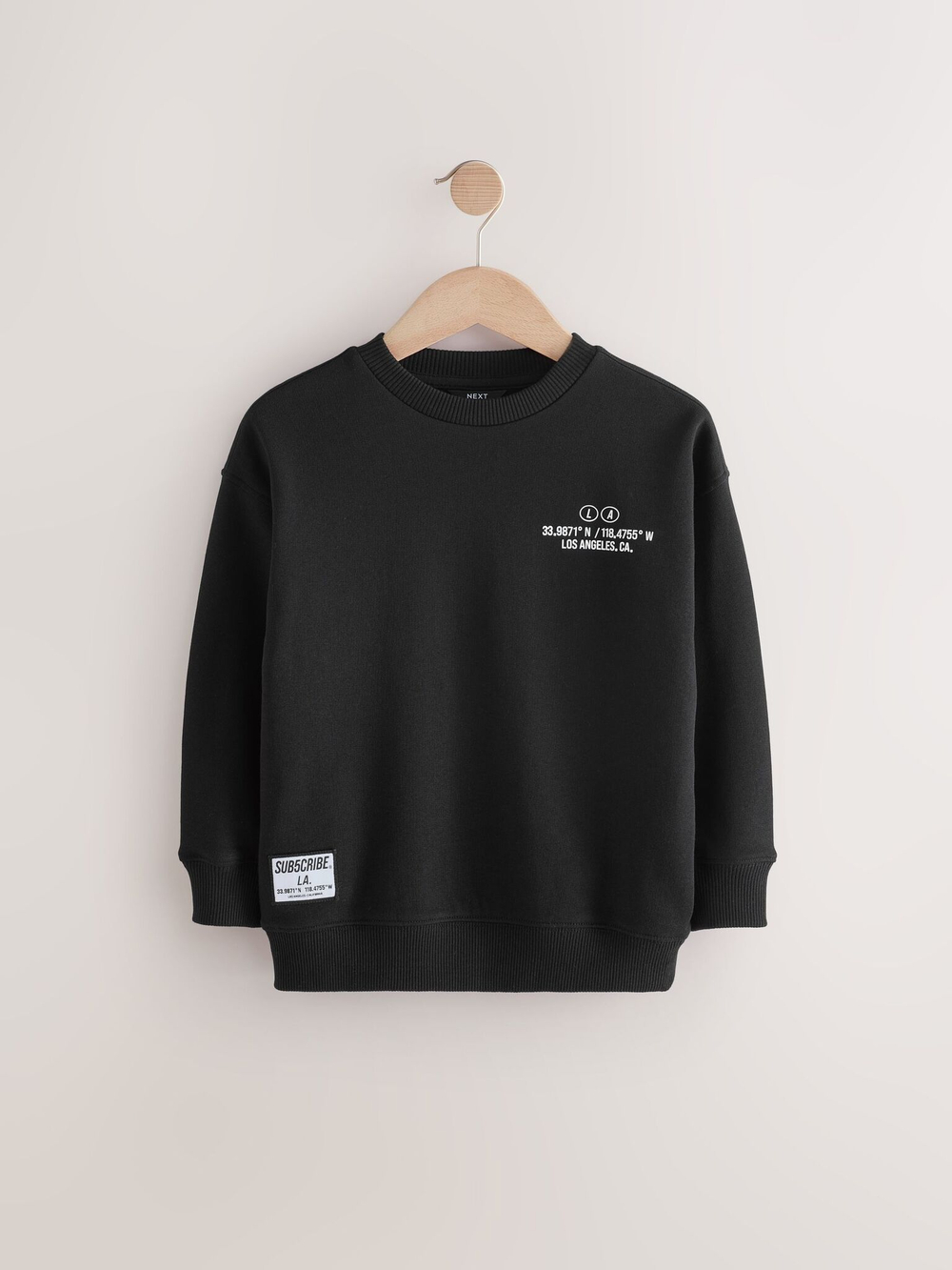 Толстовка для мальчика Next AV0-034, Черный