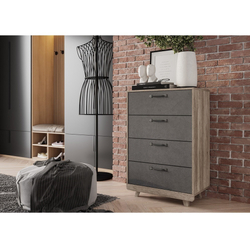 Комод Мегаполис КМ-02, дуб каньон/M18