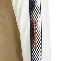 Мужские теннисные Костюмы Lacoste Tracksuit Men - Beige, White