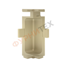 Уголок внутренний к профилю C KB95 Латунь A21