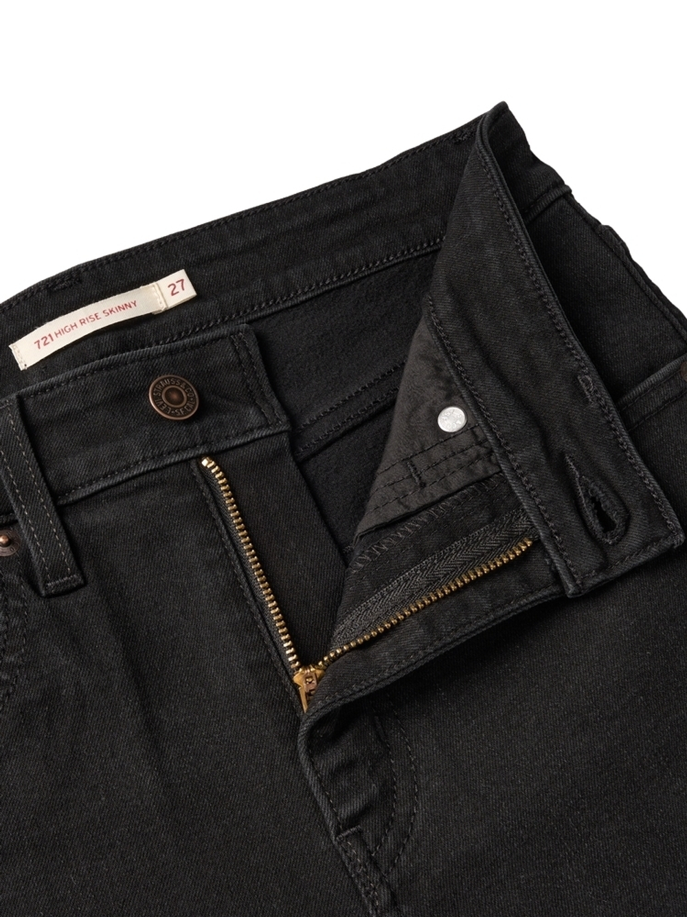 Женские облегающие джинсы с завышенной талией Levi's 721 High Rise Skinny 18882-0853