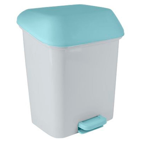 Контейнер для мусора 15л с педалью Степ (Небесный) SV4061НБС