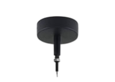 Крепление ART накладное круглое поворотное, чёрное, 10 шт/кор