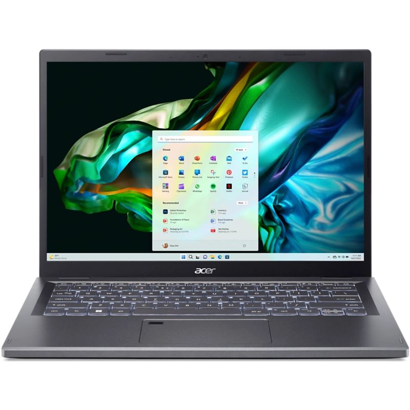 Ноутбук 14" Acer Intel Core i7-1355U 1700 16 DDR5 Intel Iris Xe Graphics 1355U