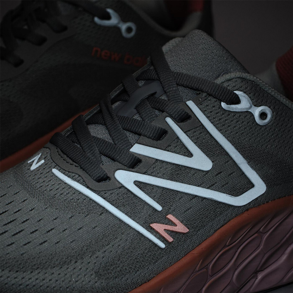 кроссовки New Balance Fresh Foam x More V4 Grey Orange Wmns