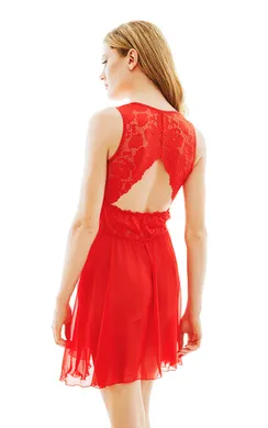 Margaritha chemise Red