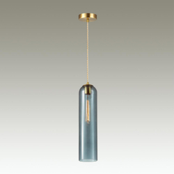 4641/1 PENDANT ODL20 407 золотой/синий Подвес E27 60W 220V VOSTI