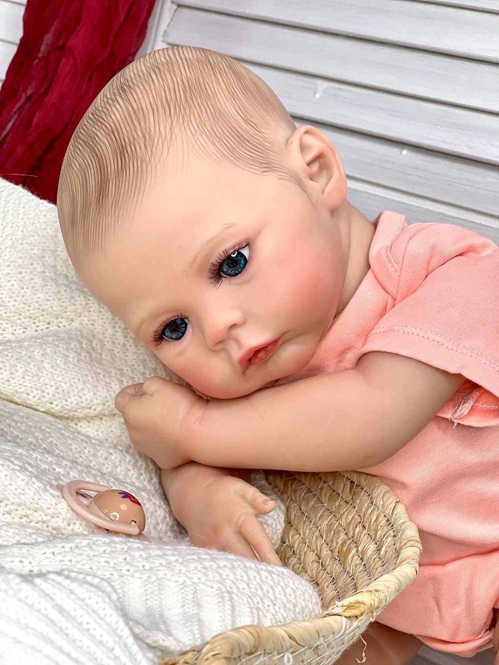 Кукла Реборн мягконабивная 48см в пакете (FA-822A)