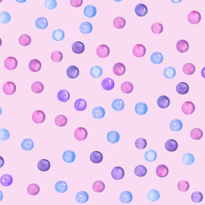 Конфетти на розовом