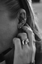 Кафф Lilac 5, сиреневая эмаль