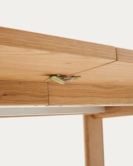 Arlen Раздвижной стол из массива дуба и шпона с натуральной отделкой 200(250) 95 см Испания